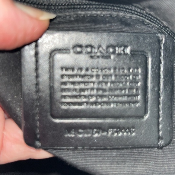 Coach   Mini Bennett Satchel  Small floral design/black leather F59445 Crossbody - Picture 17 of 17